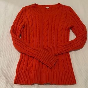 J. Crew Women's Cable Knit Sweater